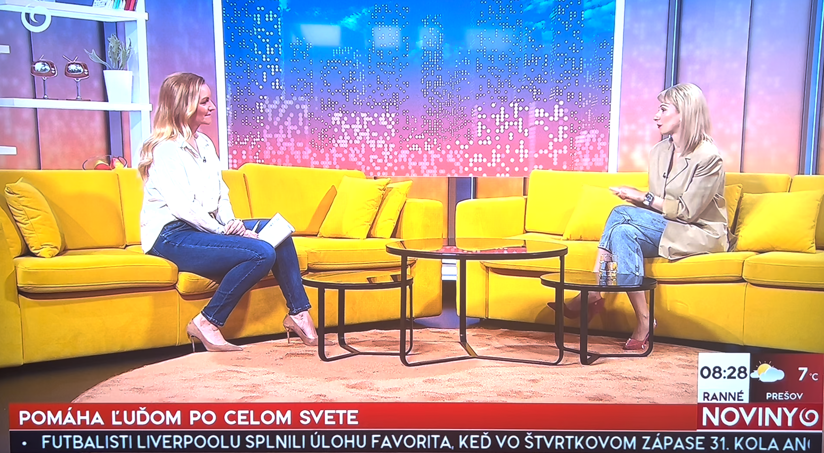 Xenia in TV JOJ